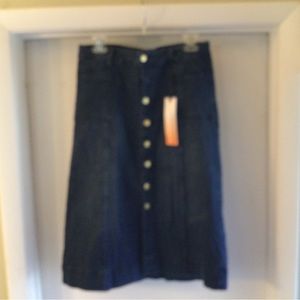 NWT JAG denim skirt size 10